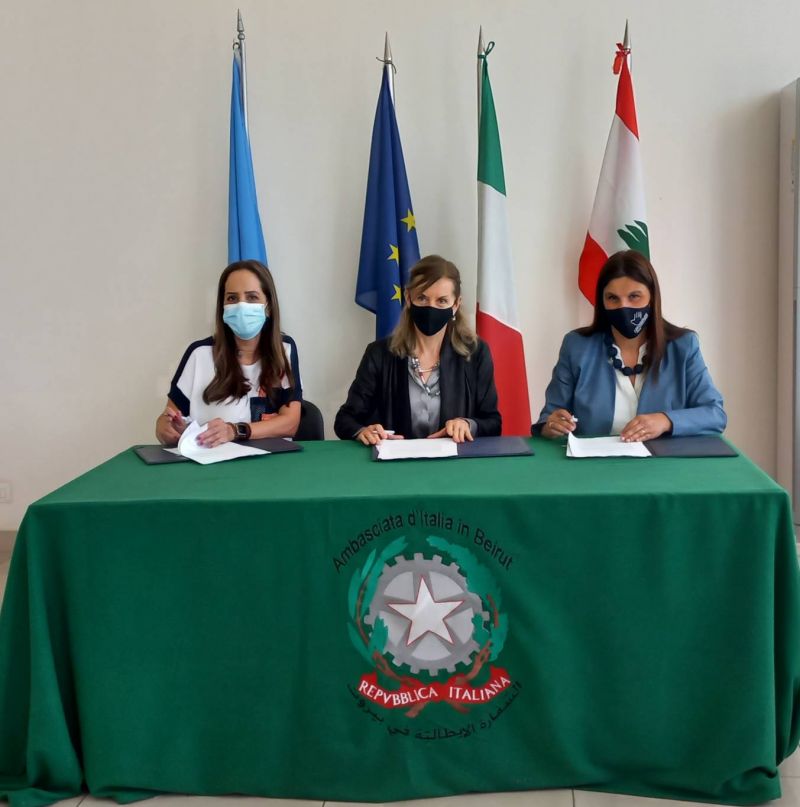 Un accord de 1,6 million d’euros entre l’OMS et l’ambassade d’Italie en faveur du Liban