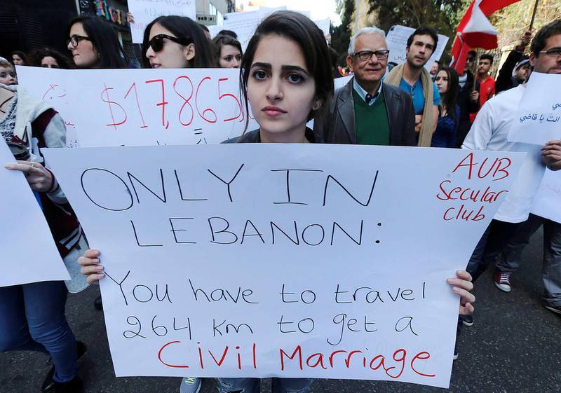 Quand le mariage civil devient une arme contre les députés de la contestation Quand le mariage civil devient une arme contre les députés de la contestation