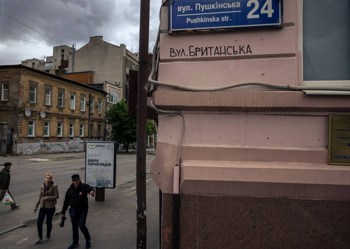 À Kharkiv, on « dérussifie » les avenues
