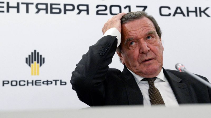 L'ex-chancelier allemand Schröder quitte le conseil d'administration de Rosneft