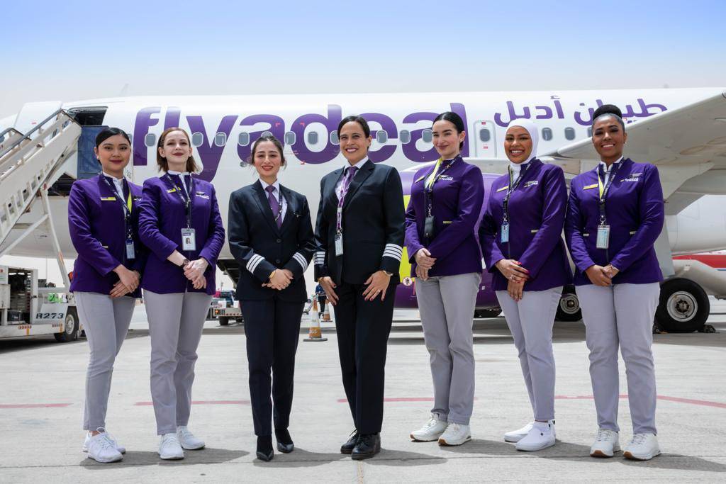 Premier vol avec un équipage entièrement féminin