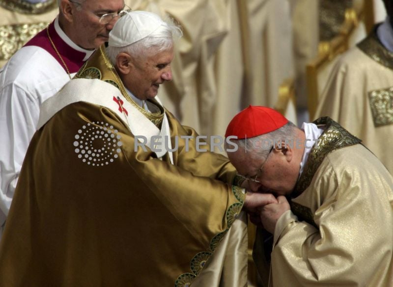 Décès du cardinal Sodano, ex-bras droit de Jean Paul II et Benoît XVI
