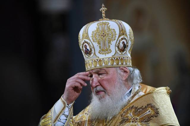 Le patriarche russe Kirill 