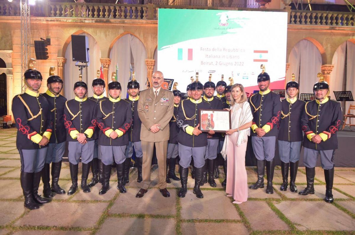 Célébration de la fête nationale italienne au palais Sursock
