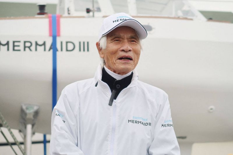 Un Japonais de 83 ans réussit la traversée du Pacifique en solitaire