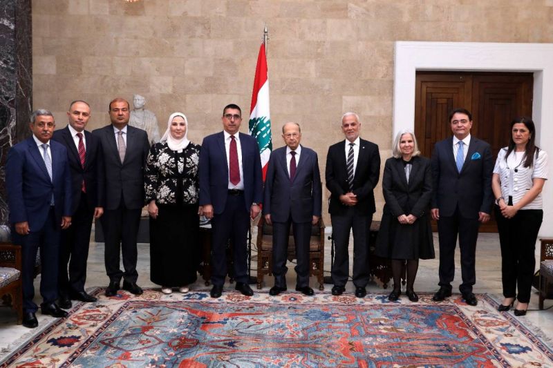 Reçus par Aoun, des ministres arabes se disent 
