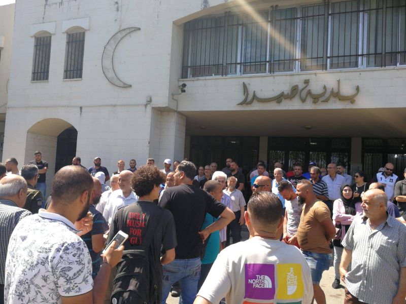 Manifestation à Saïda contre la hausse des factures des générateurs