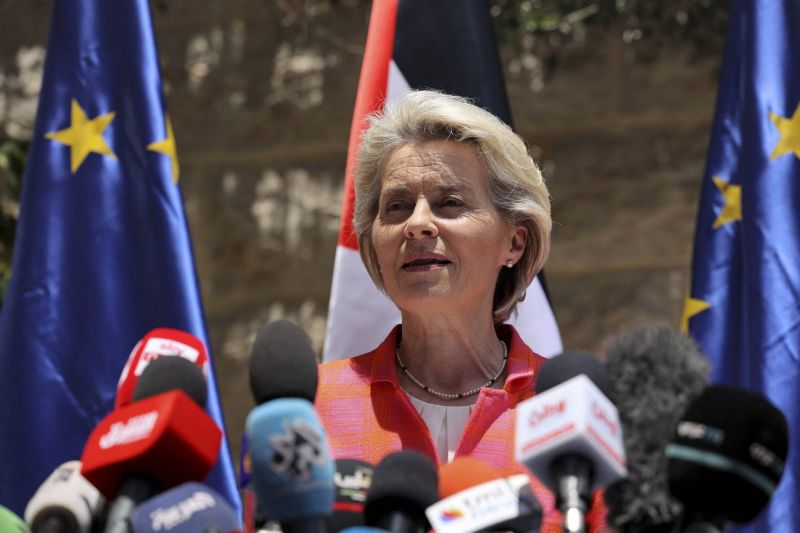 Von der Leyen annonce le déblocage des fonds européens destinés aux Palestiniens