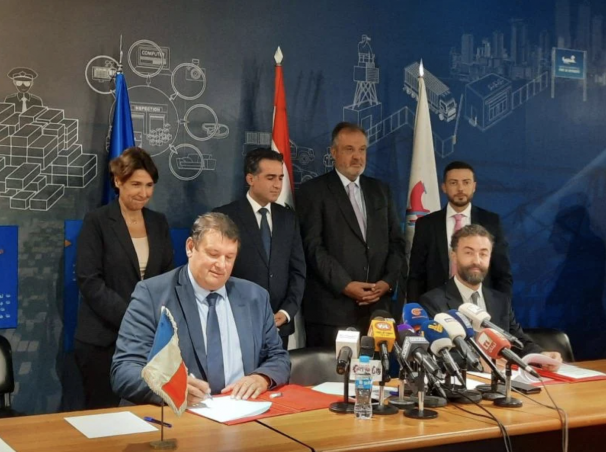 The Port of Beirut signs a partnership agreement with the Port of Marseille