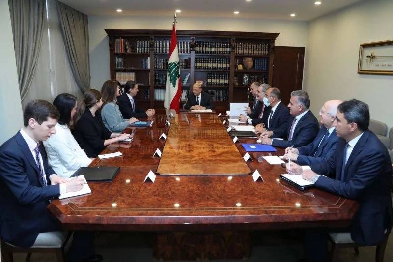 In front of Hochstein, Lebanon expressed its official unified position In front of Hochstein, Lebanon expressed its official unified position