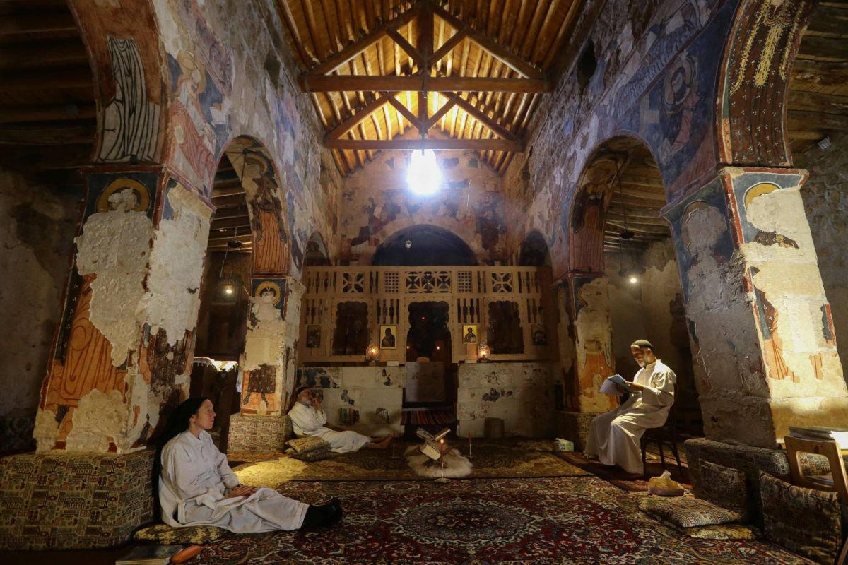 En Syrie, le monastère de Mar Moussa espère sortir de son isolement