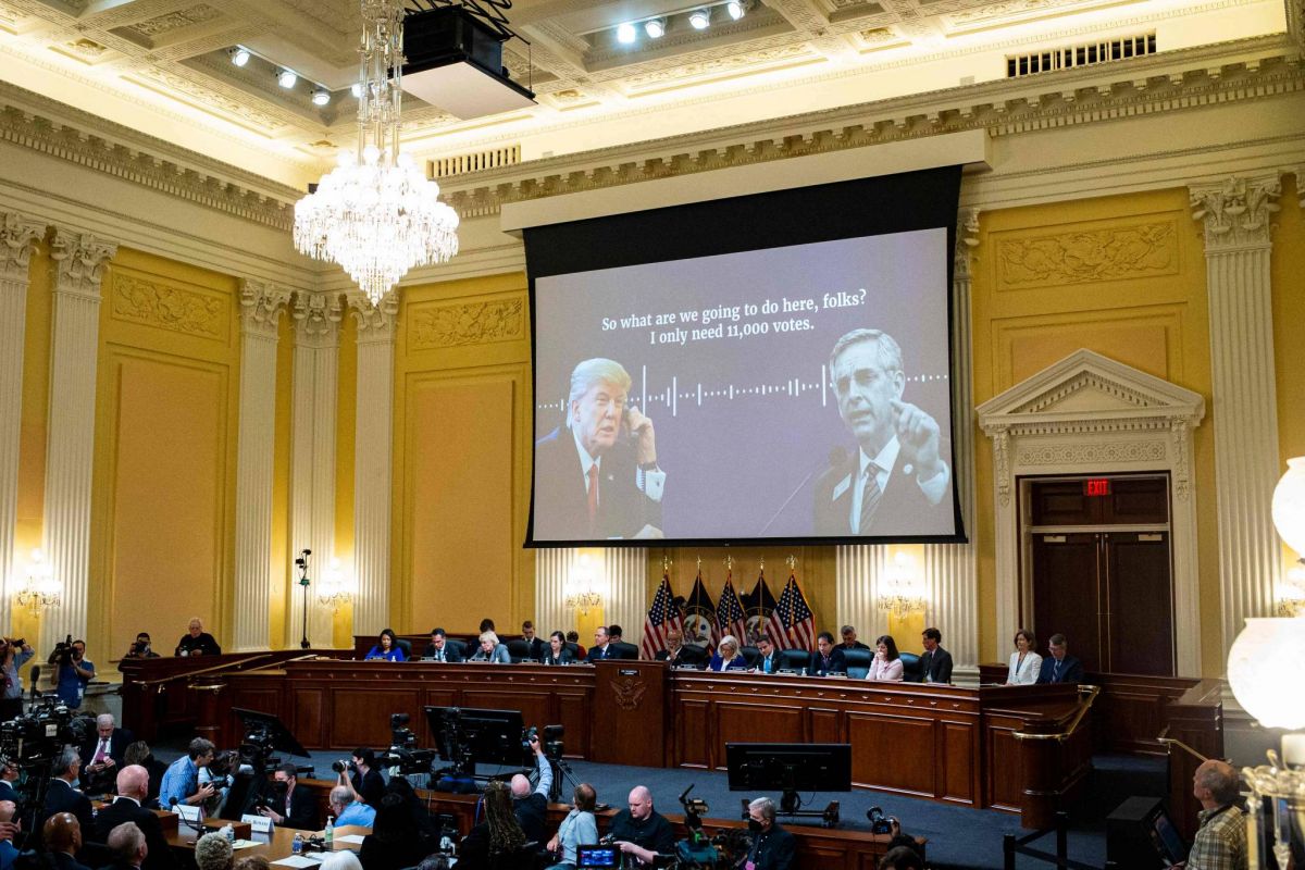 Assaut du Capitole : la commission s’attaque aux tentatives de Trump de « corrompre » la justice
