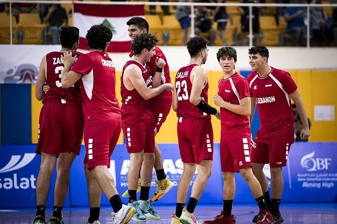 Le Liban en demi-finale du championnat asiatique U16 FIBA