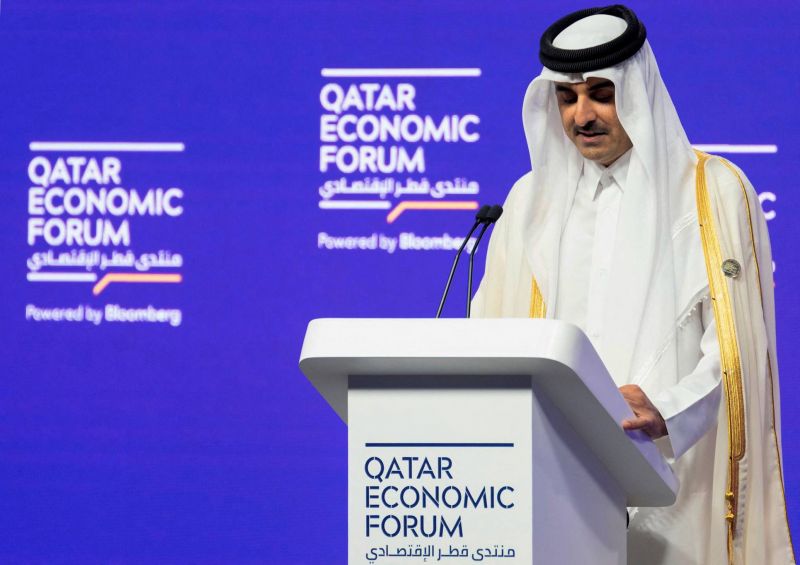 Première visite de l'émir du Qatar en Egypte après des années de brouille diplomatique