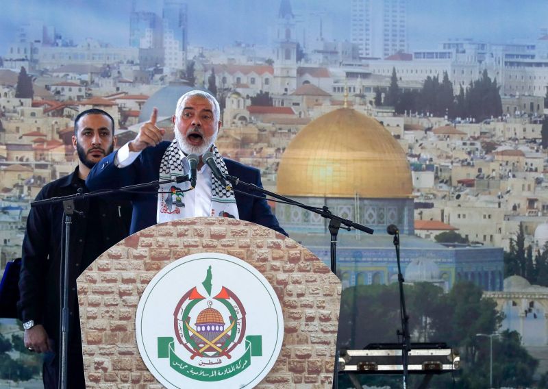 Le chef du bureau politique du Hamas reçu par le député Hassan Mrad et en tournée à Saïda
