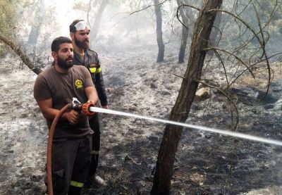 Civil Defense volunteers hold sit-in over lack of insurance and a fellow volunteer's arrest