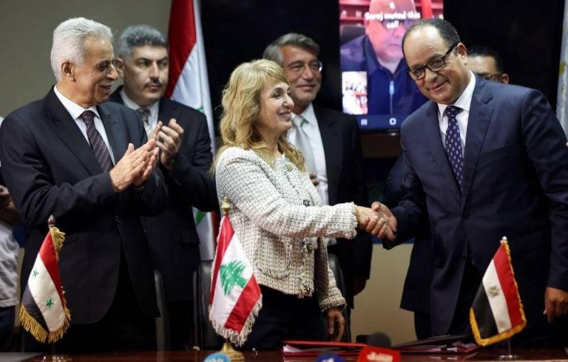 Beyrouth signe un accord avec le Caire et Damas pour importer du gaz égyptien via la Syrie