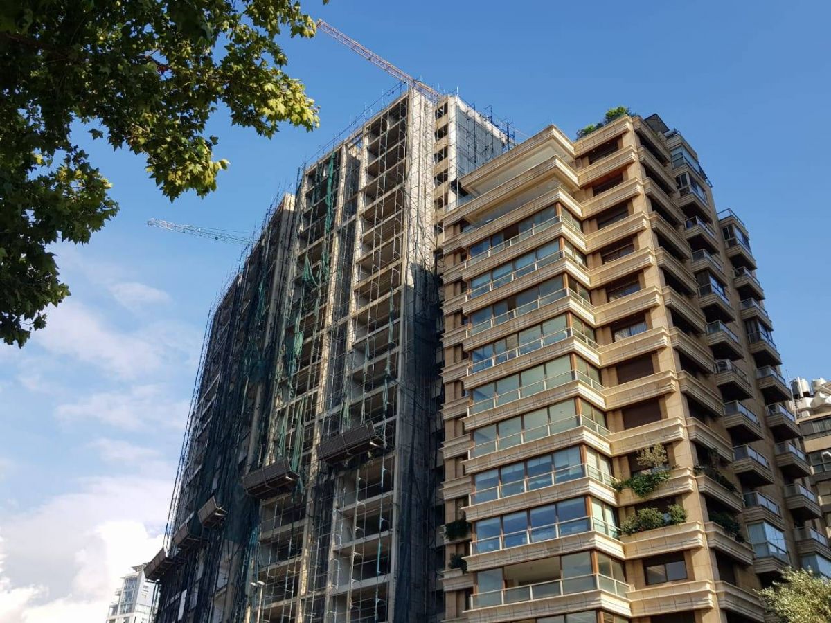Baisse drastique du nombre de chantiers résidentiels à Beyrouth