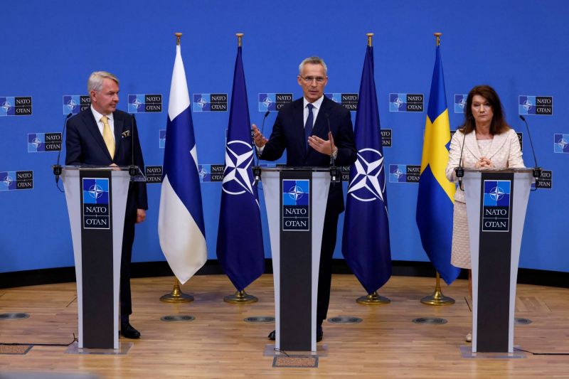 L’OTAN intègre la Suède et la Finlande dans sa ligne de défense face à la Russie