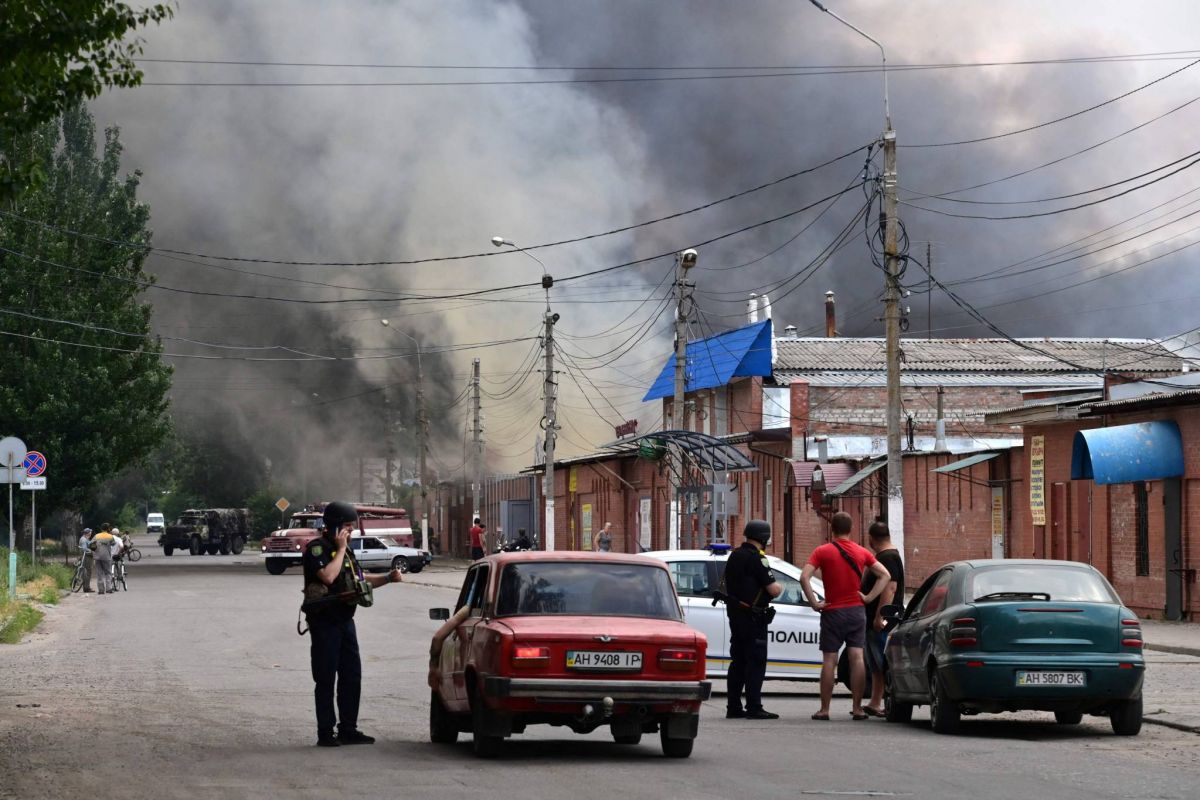 Les forces russes poursuivent leur avancée dans le Donbass