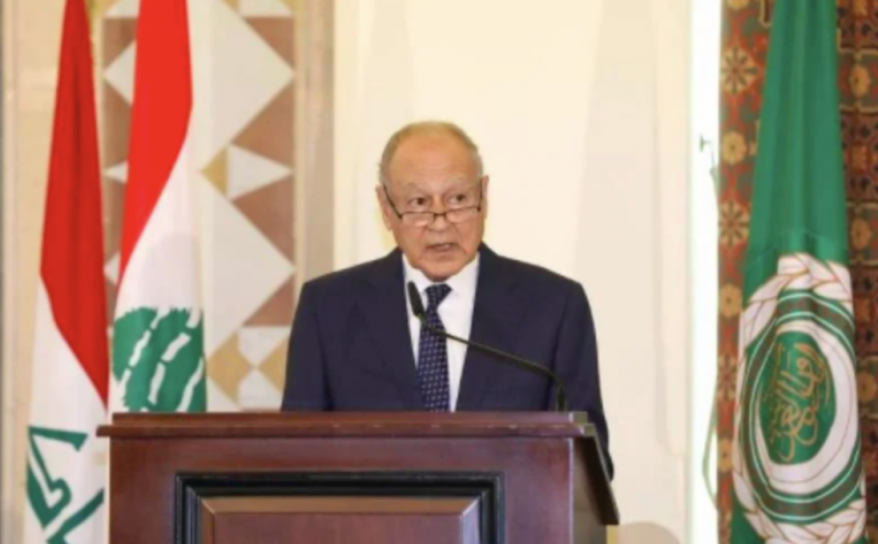Sec. Gen. Aboul Gheit meets with Foreign Minister, says support on Lebanon's crisis is 