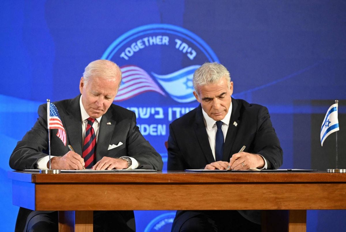 Les présents de Biden à Israël