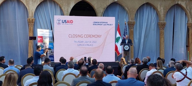 La USAID clôt son chapitre LED au Liban après cinq ans de services rendus