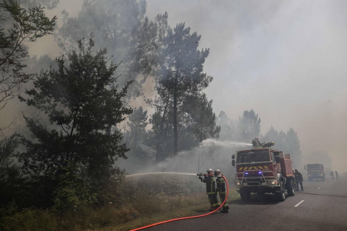 L’Europe occidentale encore aux prises avec les incendies sous les effets de la canicule