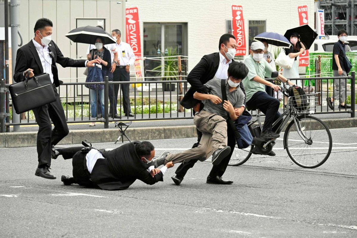 L'assassin présumé d'Abe dit avoir utilisé une arme artisanale L'assassin présumé d'Abe dit avoir utilisé une arme artisanale