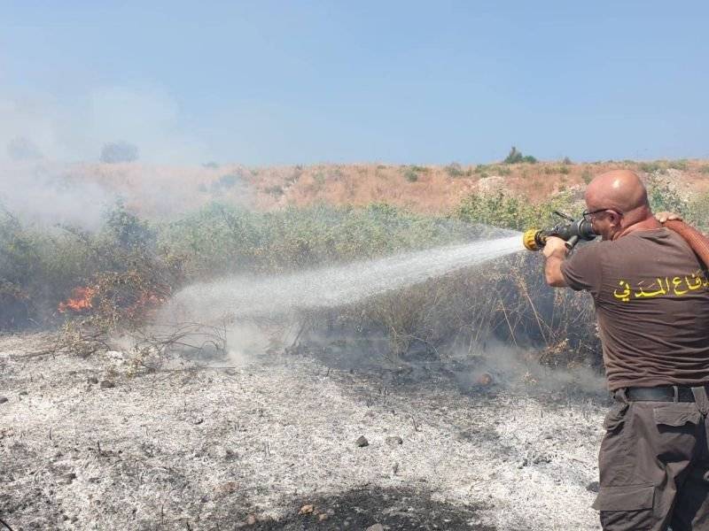 Roumieh fire continues to rage since yesterday, as fires erupt around Lebanon