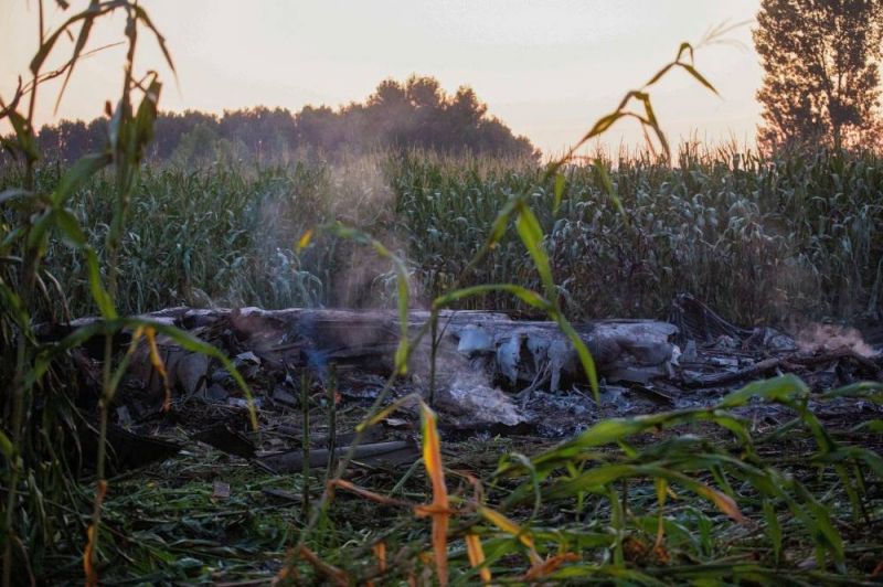 Huit morts dans le crash d'un avion cargo ukrainien dans le nord du pays