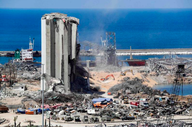 Group calls on authorities to deal with fire at Beirut Port