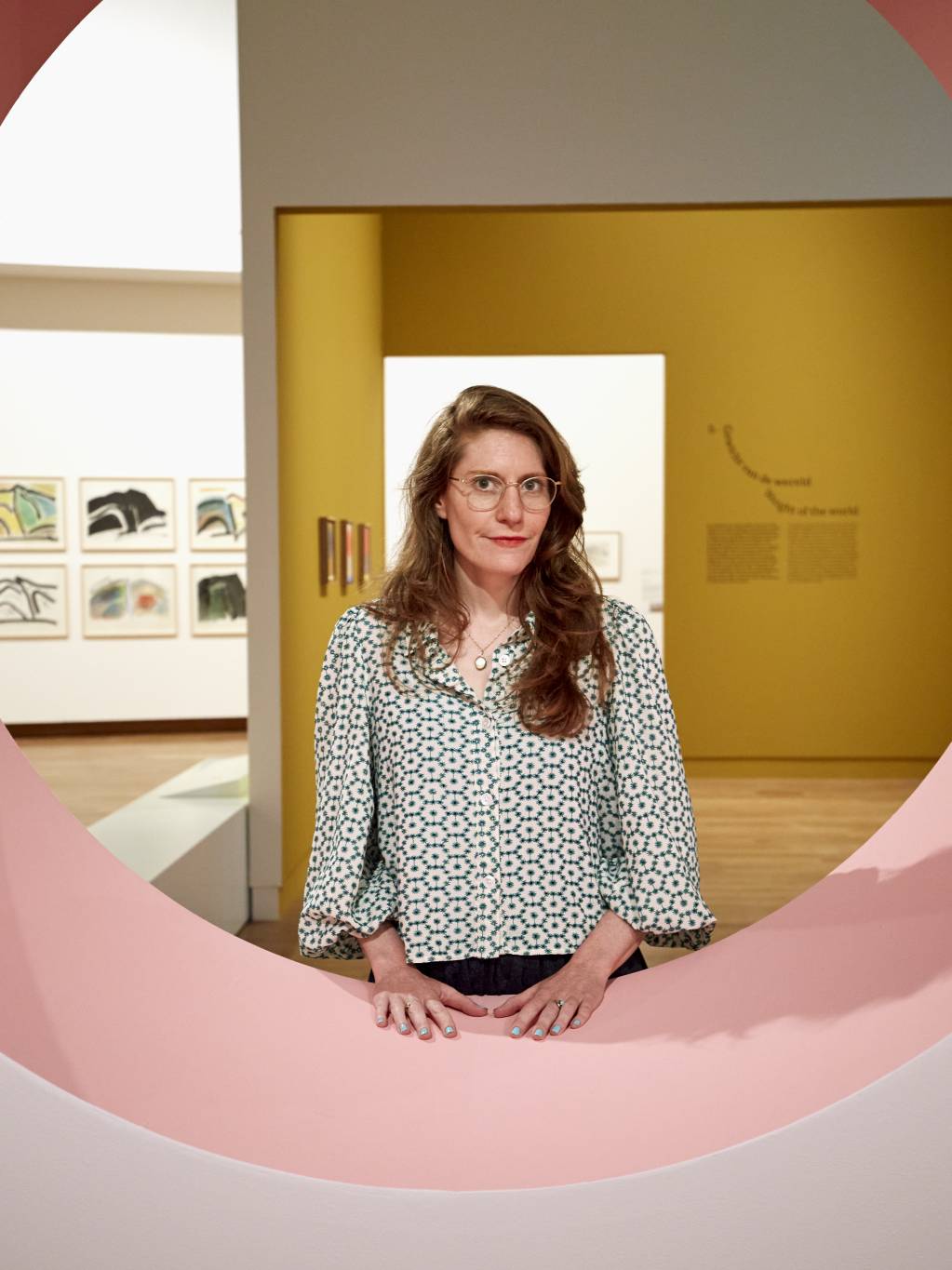 Etel Adnan en face à face avec Vincent Van Gogh...