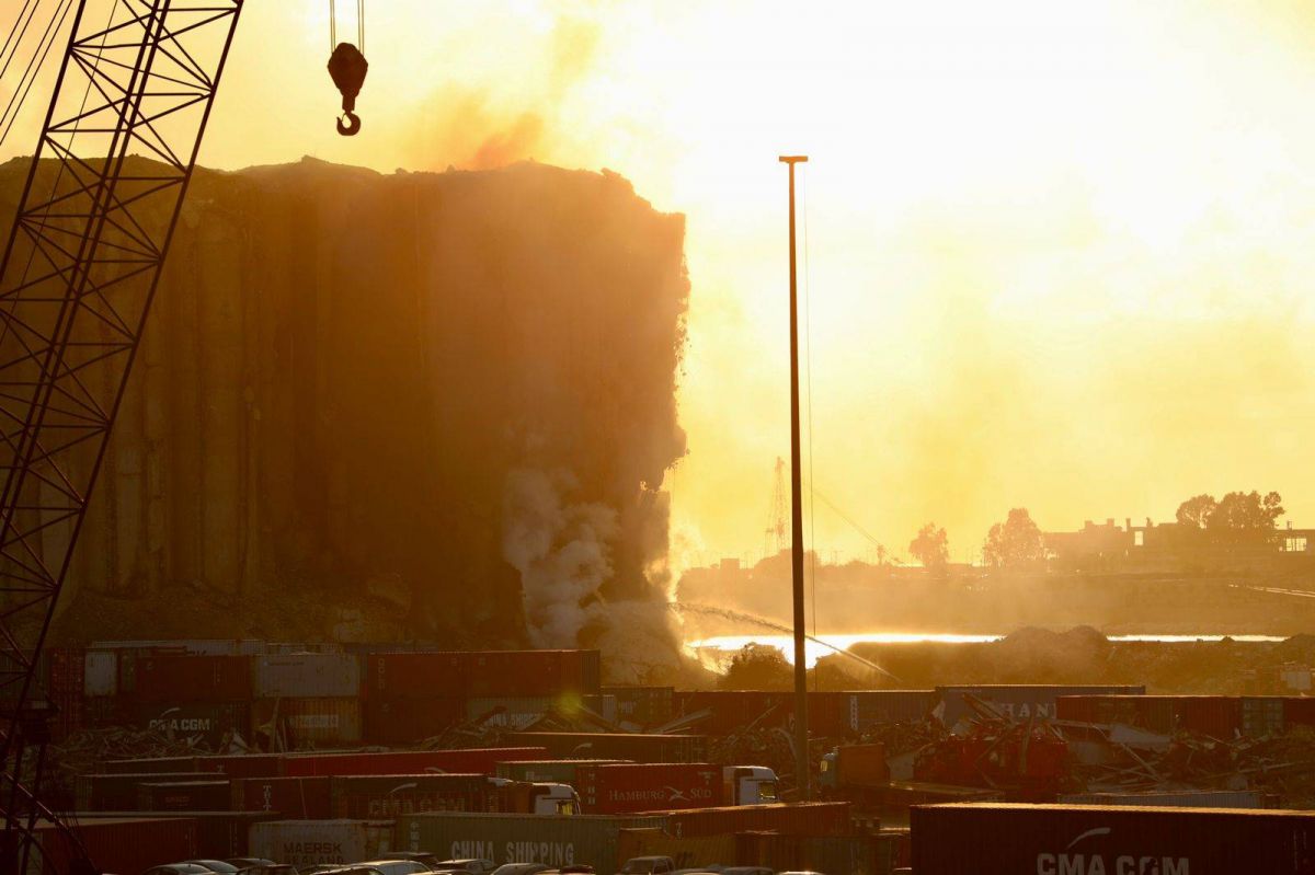 Risque d'effondrement des silos du port : voici les instructions de sécurité à suivre