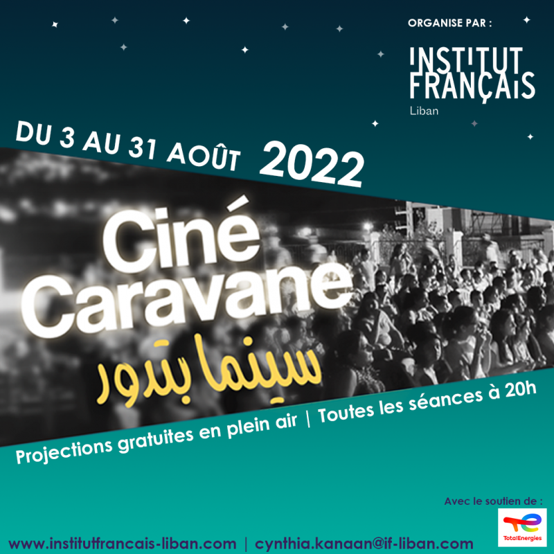 La Ciné caravane de l’Institut français reprend la route du 3 au 31 août