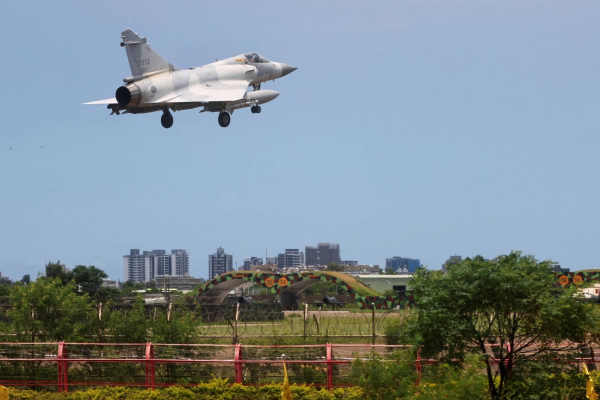 Dernier jour des vastes manœuvres militaires chinoises autour de Taïwan