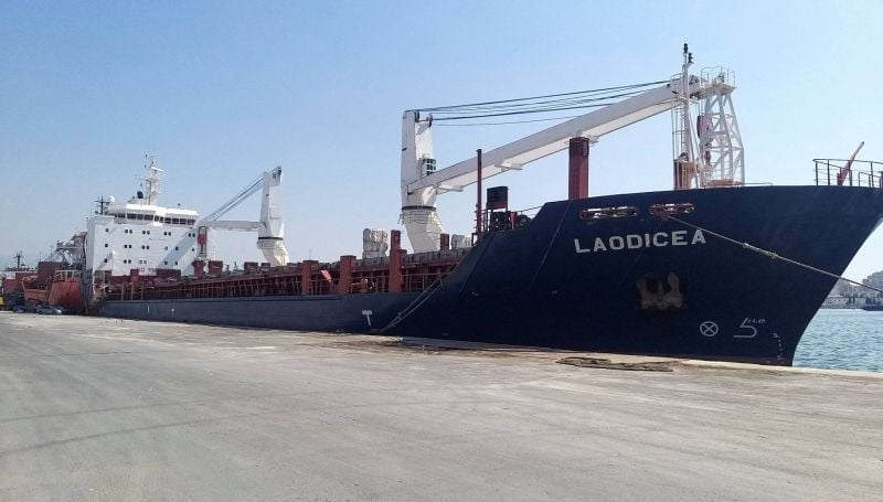 Le Liban libère un navire syrien soupçonné de transporter des céréales ukrainiennes volées