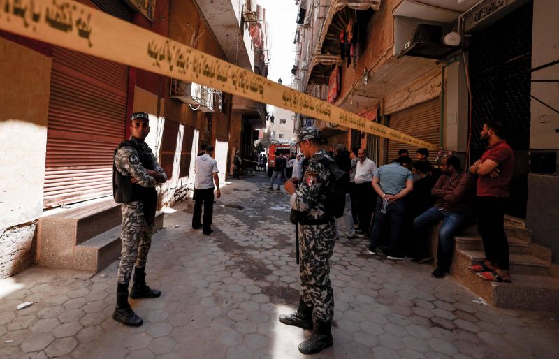 Incendie meurtrier au Caire : condoléances de Berry et Mikati à Sissi et Tawadros II