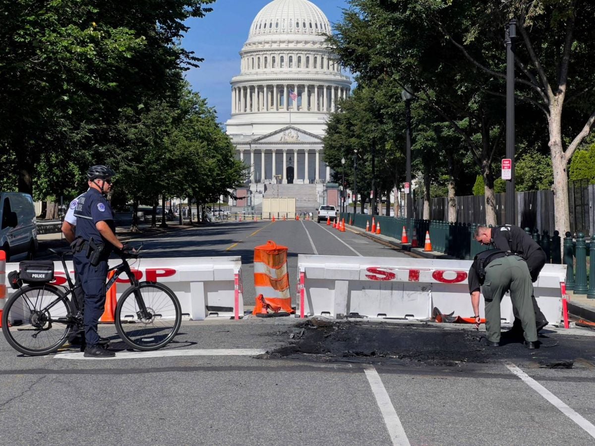 Un homme se tue après avoir foncé dans une barricade près du Capitole