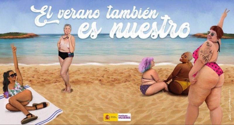 Pour le gouvernement espagnol, « le corps de chaque femme est prêt pour la plage »