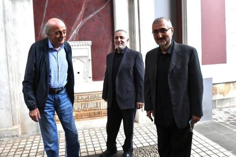 Joumblatt and Hezbollah advisor meet in Beirut, signaling possible political rapprochement