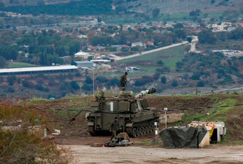 Des obus israéliens font deux blessés
