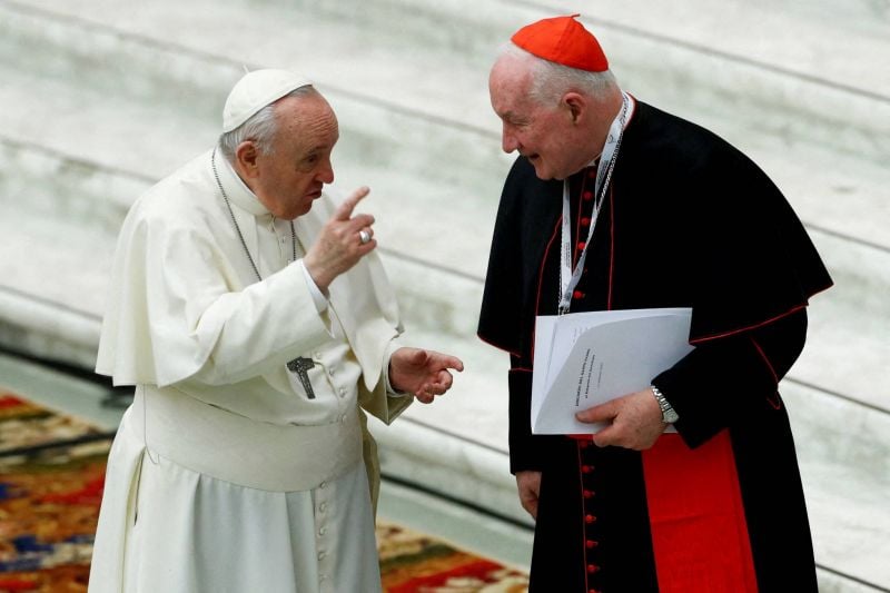 Soutenu par le pape, le cardinal Ouellet 