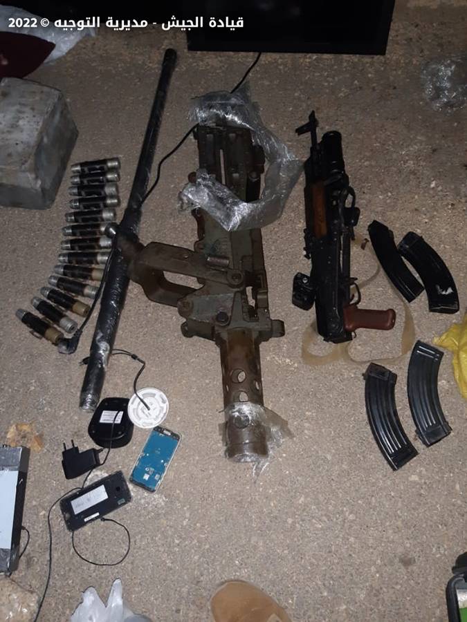 Echange de tirs entre l'armée et des suspects à Charawné : pas de soldats blessés, de la drogue et des armes saisies