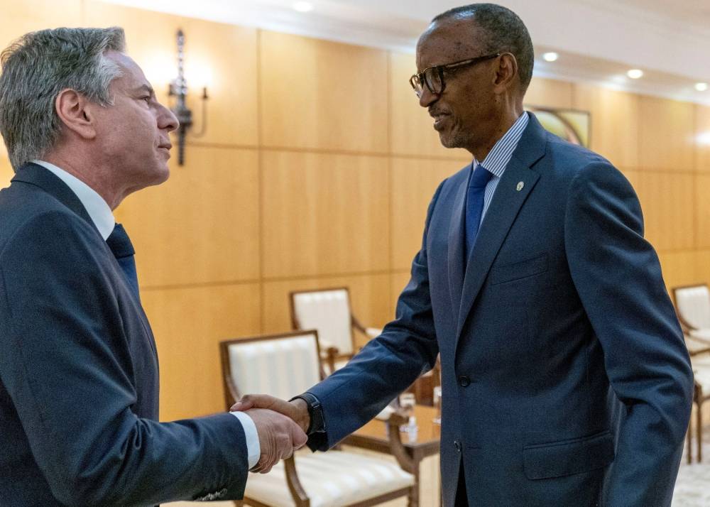 Antony Blinken au Rwanda, dernière étape de sa tournée africaine