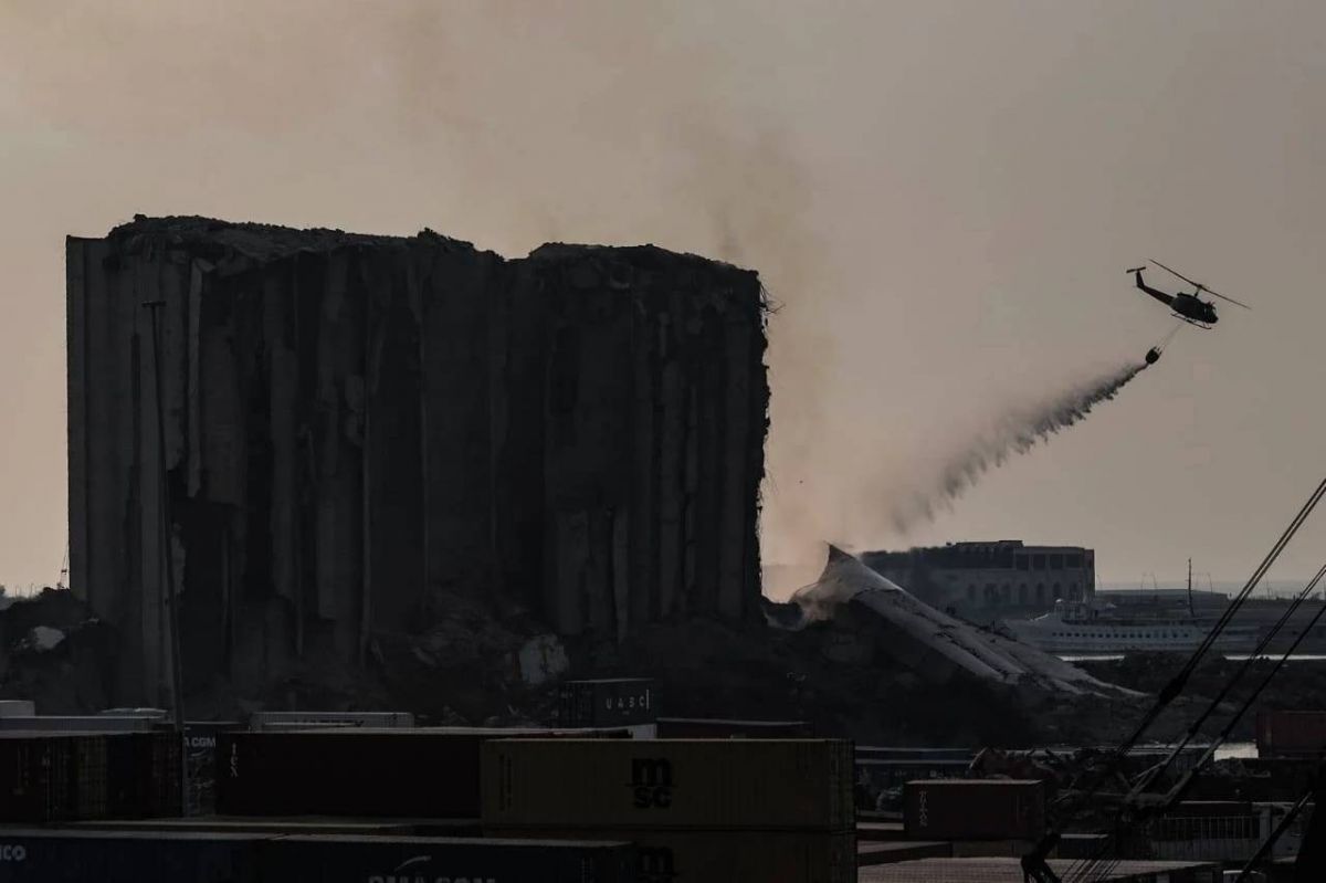 Government to demolish Beirut port silos’ crumbling northern block while preserving southern section Government to demolish Beirut port silos’ crumbling northern block while preserving southern section