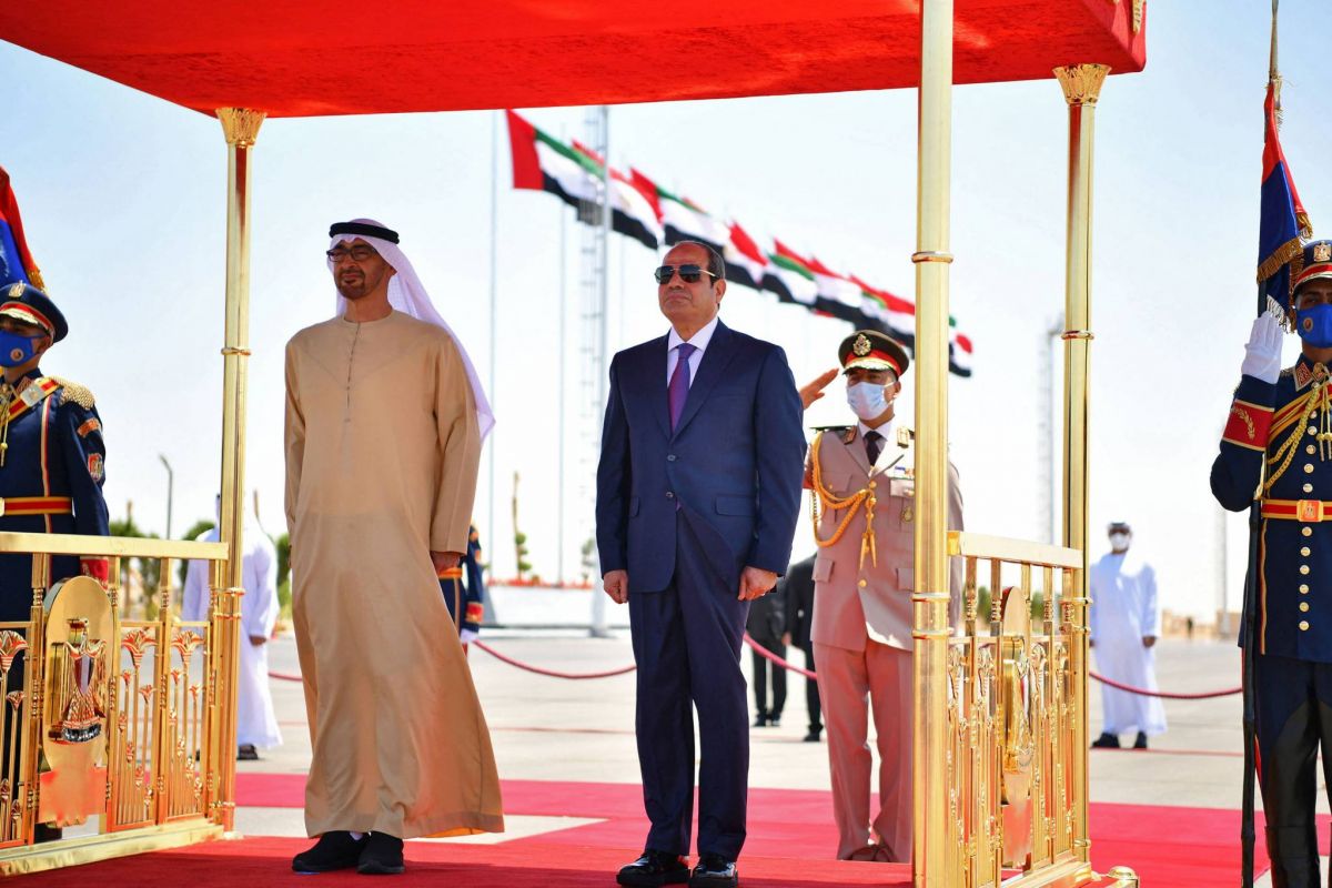 L'Egypte accueille un sommet de cinq dirigeants arabes L'Egypte accueille un sommet de cinq dirigeants arabes