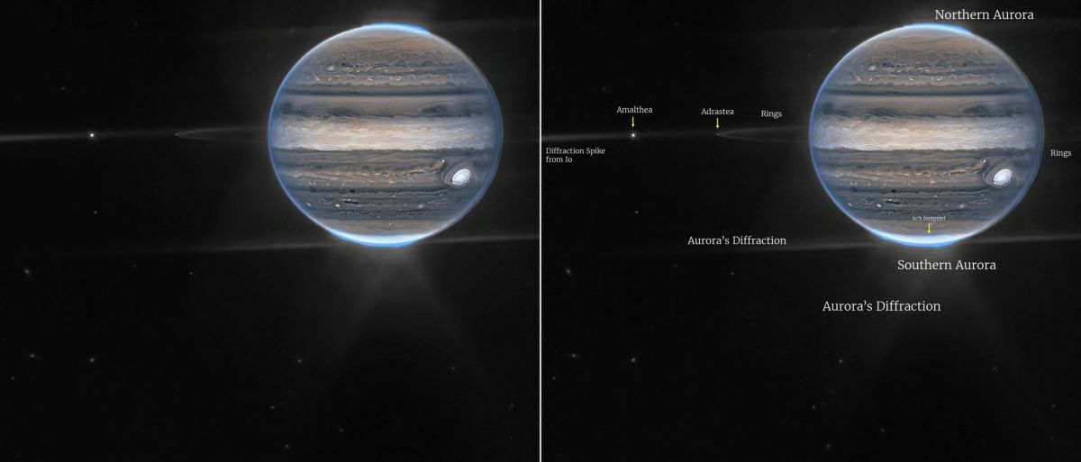 Le télescope James Webb révèle des images inédites de Jupiter Le télescope James Webb révèle des images inédites de Jupiter