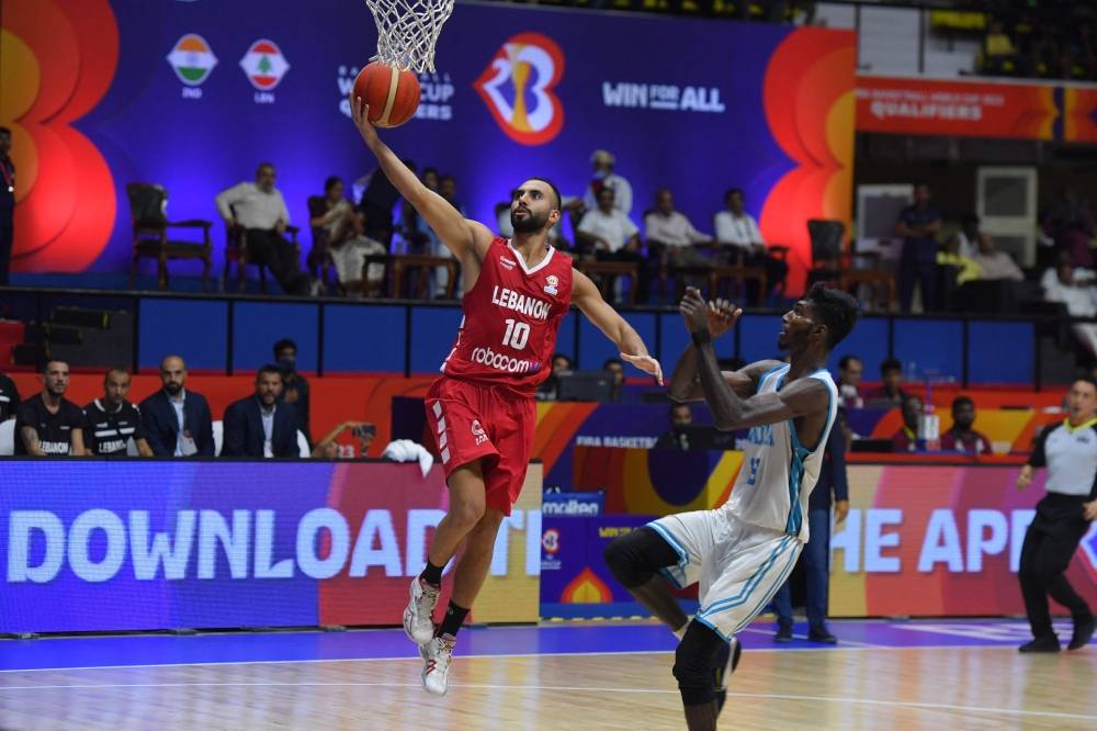 Lebanon seals qualification for the 2023 Basketball World Cup - L