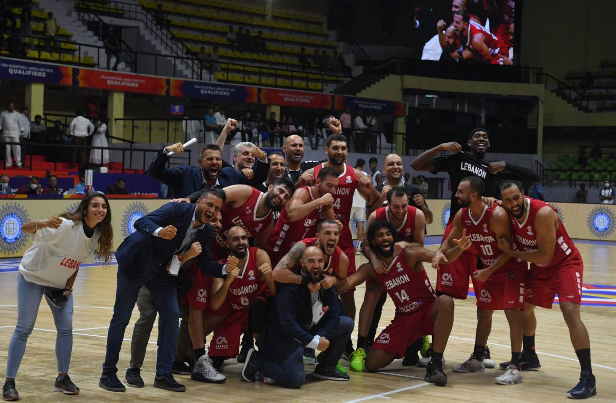 Le Liban se qualifie pour la Coupe du monde 2023 de basketball Le Liban se qualifie pour la Coupe du monde 2023 de basketball